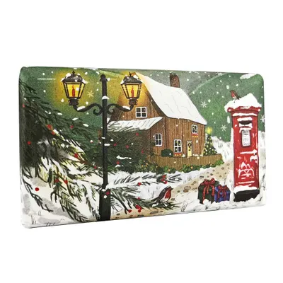 Produktbild von The English Soap Company Seife Winterdorf 190g feste Seife Ivy und Holly
