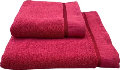 Produktbild von Handtuch Farbe 70x140 cm dunkelburgund