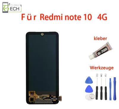 Produktbild von Für Xiaomi Redmi Note 10 / 10s 4G LCD Display Bildschirm Touchscreen