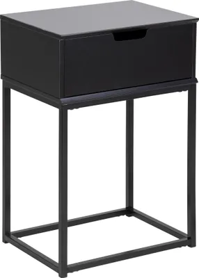 Immagine prodotto di Comodino Mike nero.
