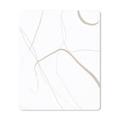 Produktbild von MuchoWow® Mauspad Mousepad Abstrakt - Minimalismus - Linienkunst 30x40 cm - Mousepads - Maus Mat - Pad - Mausunterlage - Mausmatten