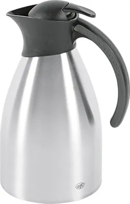 Zdjęcie produktu dla Alfi 0787205150, Karafka, 1,5 l, Czarny, Stal nierdzewna, Stal nierdzewna, Okrągły, Bono