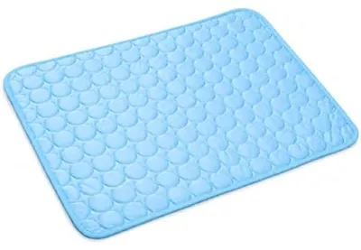 Produktbild von Cooling Mat Dog 70 x 100 cm Water Was Blue for Dogs and Cats Cool in Summer Soft for the Skin Suitable for Indoor and Outdoor Use