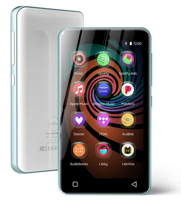 Immagine prodotto di Lettore musicale touchscreen completo da 10,2 cm (4 pollici) con funzionalità Libby