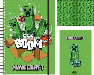 Produktbild von Minecraft Wiro Notizbuch A5