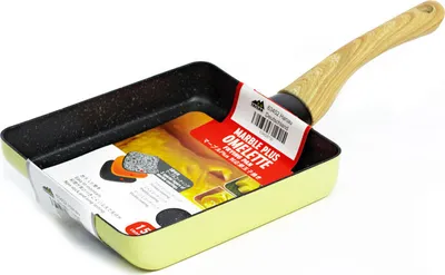 Produktbild von Sushi-Omelett-Pfanne für Tamago mit Marmorbeschichtung  [ 15x 18cm ] Marble Coating Sushi Omelette Pan / Tamagoyaki