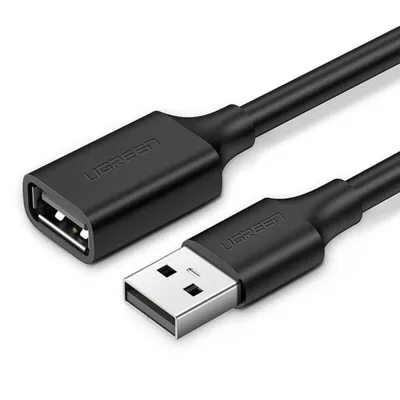 Immagine prodotto di Adattatore cavo Ugreen USB (femmina) - USB (maschio) 2m nero (10316)