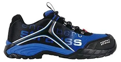 Immagine prodotto di Scarpe di sicurezza a metà stivale Merak, colore grafite/blu gentiana, taglia 38, marca Engelbert Strauss, modello 93606-38