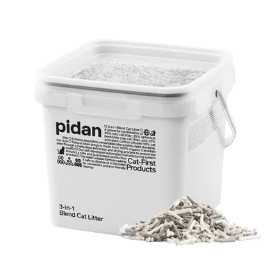 Produktbild von PIDAN Tofu Bentonit Katzenstreu 5.2 kg mit Aktivkohle