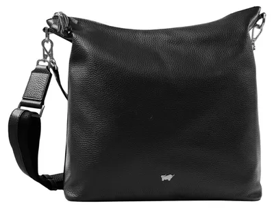 Produktbild von Umhängetasche HANNA Hobo Bag M schwarz Damen - Leder