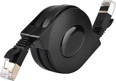 Zdjęcie produktu dla Kabel sieciowy CAT7 RJ45, ekranowany kabel LAN do szybkiego połączenia Ethernet.