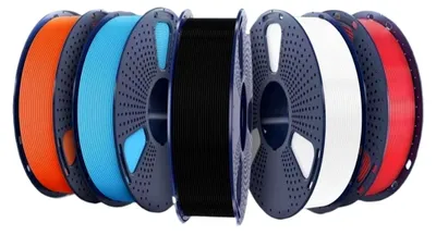 Produktbild von 3D-Drucker-Filament 4 kg, 1 kg/Rolle, 1,75 mm, Toleranzen +/-0,02 mm, Filament 600 mm/s Druck