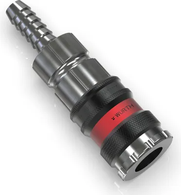 Produktbild von AUPROTEC Sicherheitskupplung mit 13mm Schlauchanschluss Druckluftkupplung WÜRTH S2002