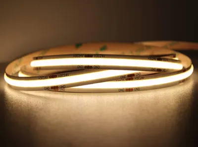 Obrázek produktu pro LED páska COB 12W 480 čipů/m 12V teplá bílá IP20