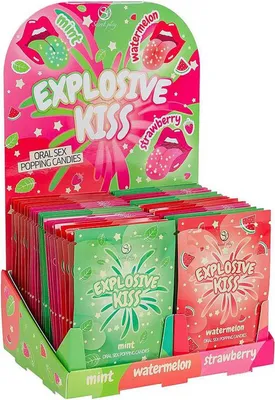 Obrázek produktu pro Orální sex Výbušné bonbóny Popping Bonbons Display 48 Einheiten