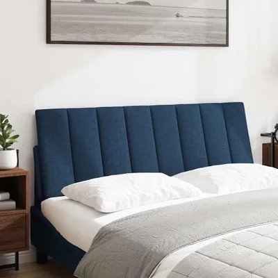 Immagine prodotto di vidaXL Cuscino per testiera "Hanko" blu 140 cm in tessuto