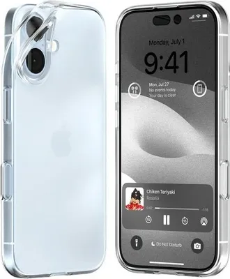 Zdjęcie produktu dla Mercury Jelly Clear Iphone 16 6,1Przezroczysty/Transparent