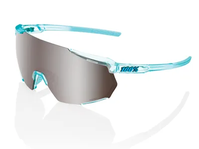 Obrázek produktu pro Brýle 100 Percent RaceTrap 3.0 - Polished Translucent Mint, zrcadlová skla HiPER Silver