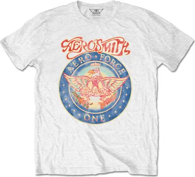 Produktbild von Aerosmith Aero Force White L T-Shirt
