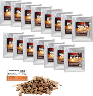 Produktbild von 15 x Alcotec Turbhefe - Whiskyhefe 23g
