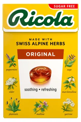 Image de Ricola gingembre orange menthe boîte (20 x 50 g)