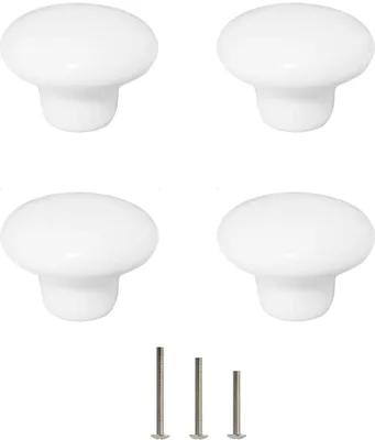 Produktbild von Keramische Deurknöpfe - Weiß - 4er-Pack
