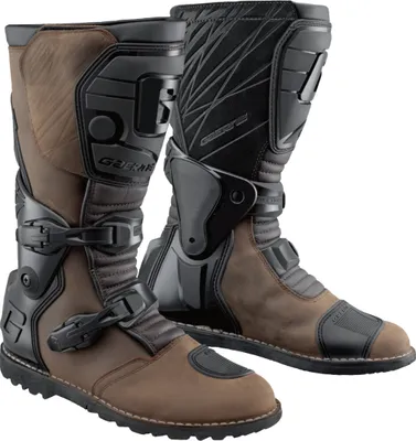 Zdjęcie produktu dla Buty motocyklowe Gaerne Dakar, czarne/brązowe, rozmiar 44,5