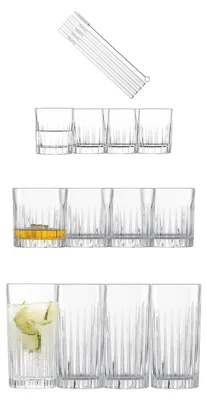 Immagine prodotto di Schott Zwiesel Barset Stage 17-tlg., Kristallglas, Transparent, 124011