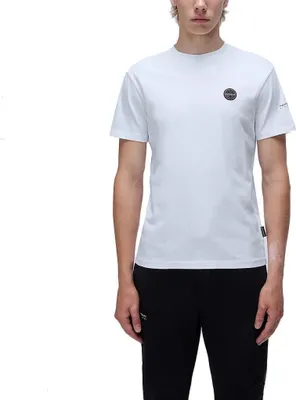 Image de Napapijri Badge Couleur Blanc