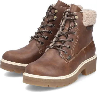 Produktbild von Rieker  Damenschuhe Schnürstiefel Braun Freizeit, Schuhgröße:41 EU