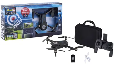 Produktbild von Revell Control|Revell RC Camera Quadrocopter  Go! Video Pro 2.0, Revell Control Ferngesteuerte Drohne