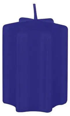 Produktbild von Sternkerzen Royalblau 60 x Ø 60 mm, 4 Stück