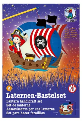 Obrázok produktu pre Laternen-Bastelset Easy Line 08 Pirát