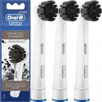 Produktbild von Oral-B | Oral-B Aufsteckbürsten EB20 - 3 Stück - Aktivkohle - Zahnreinigung - Zahnfleischschutz