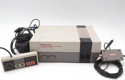 Produktbild von Original Nintendo Entertainment System NES Spielkonsole mit 1 Controller