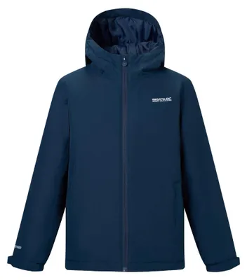Productafbeelding van Regatta - "Hurdle" jas, waterdicht voor kinderen, geïsoleerd, model RG12234 (134) (Marineblauw)