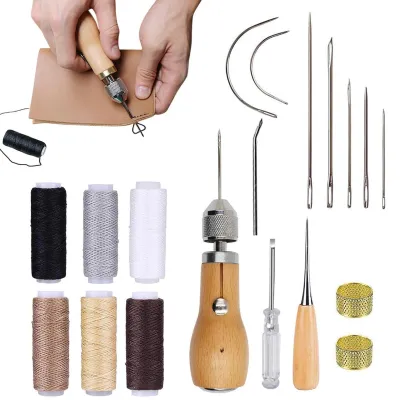 Image de Solidchoice - Ensemble de base pour la couture, comprenant des outils de couture et du fil
