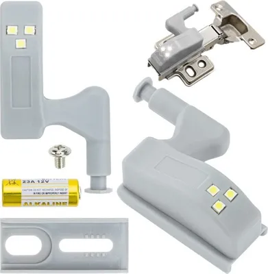 Produktbild von Led Scharnier Lampe + Batterie