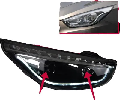 Obrázek produktu pro Jednotka světlometu, LED, denní světlo, světlomet LED