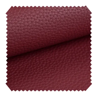 Produktbild von novely® BINAU Kunstleder - Möbelstoff aus Echtleder-Fasern-Kombi - Robuster und Extra Dicker Polsterstoff - Pflegeleichte Meterware 1lfm - Farbe: 03 Rot