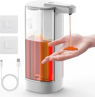 Obrázek produktu pro Automatický dávkovač mýdla 500 ml s infračerveným senzorem do kuchyně a koupelny