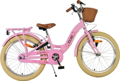 Produktbild von Volare Blossom Kinderfahrrad - Mädchen - 20 Zoll - Rosa - Zweihandbremsen