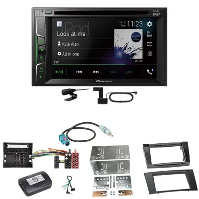 Produktbild von Pioneer AVH-A3200DAB Bluetooth DAB CD Einbauset für Mercedes W211 CLS W219