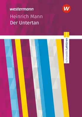 Produktbild von Der Untertan: Textausgabe