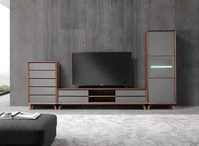 Obrázok produktu pre Wohnwand Schrank Moderne Design Kommode RTV Schränke Side Low Board Vitrine