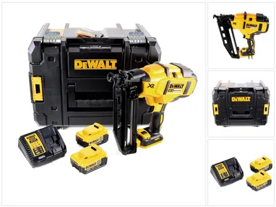 Immagine prodotto di DeWalt DCN 660 M2 Chiodatrice a batteria 18V 32 - 63 mm Brushless + 2 batterie 4,0 Ah + caricabatterie + valigetta