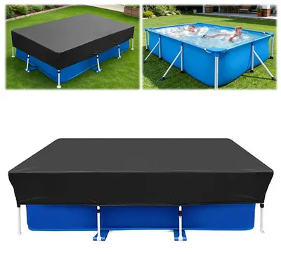 Immagine prodotto di Copertura rettangolare per piscina, ideale per la protezione durante l'estate e l'inverno