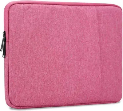 Produktbild von Cadorabo Laptop / Tablet Schutz Tasche 15.6 Zoll in Rosa Laptoptasche Notebook Computer Stoff Samt-Innenfutter