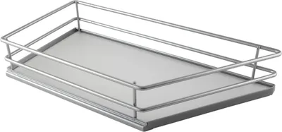 Image de VS SUB, ensemble de supports latéraux pour meuble bas, angle de 35°, largeur 300 mm, côté gauche, argenté/gris