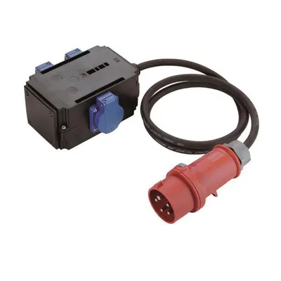 Zdjęcie produktu dla BACHMANN Adapter CEE 16A 3Ph, 3xstyk ochronny IP44 1,5m